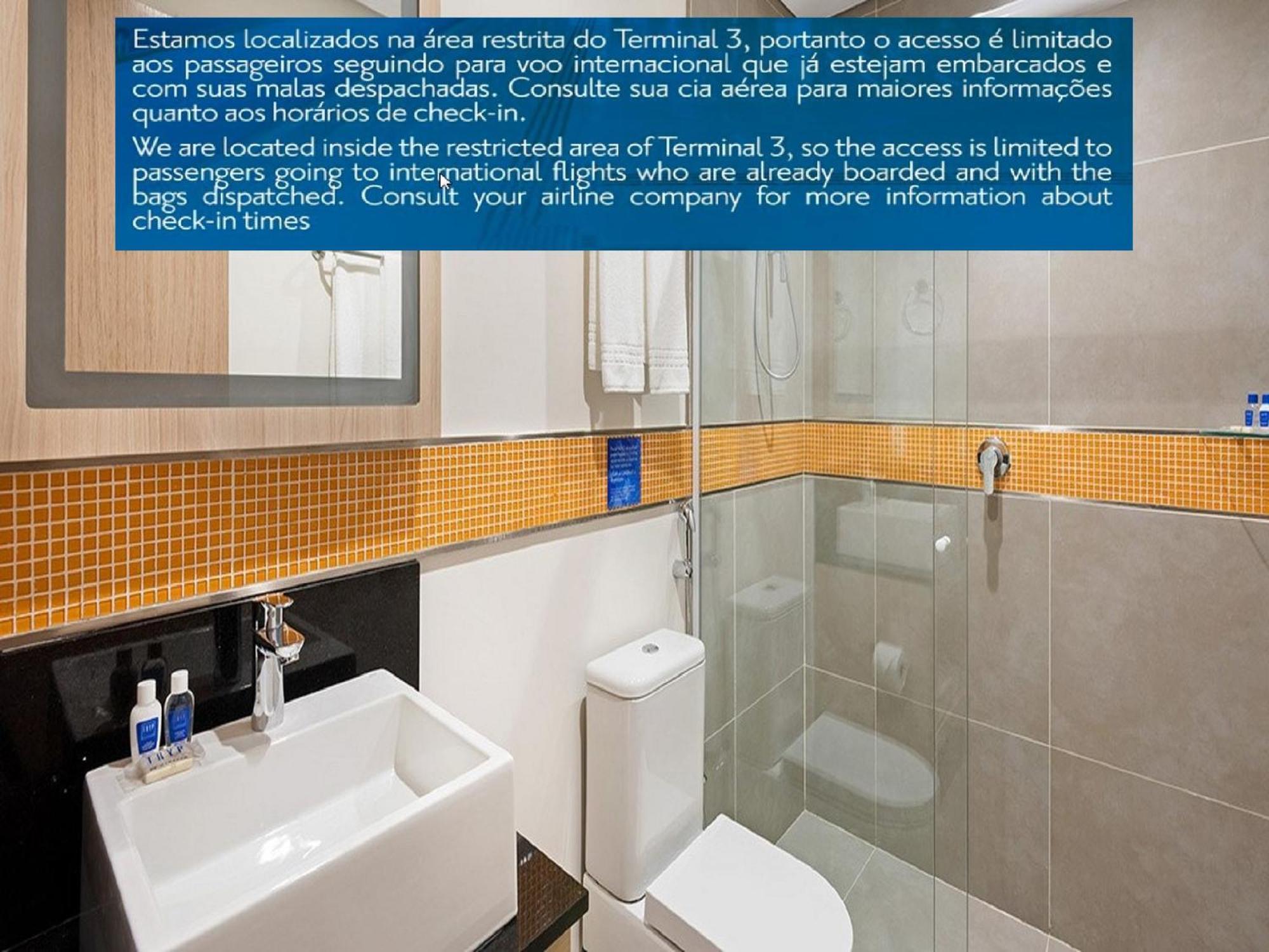 Tryp By Wyndham Sao Paulo Airport: Airside Transit Hotel at Terminal 3 Guarulhos Exterior photo