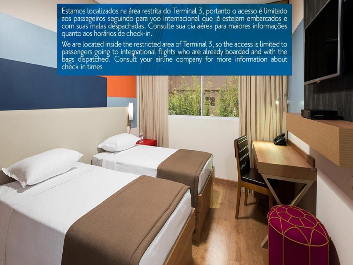 Tryp By Wyndham Sao Paulo Airport: Airside Transit Hotel at Terminal 3 Guarulhos Exterior photo