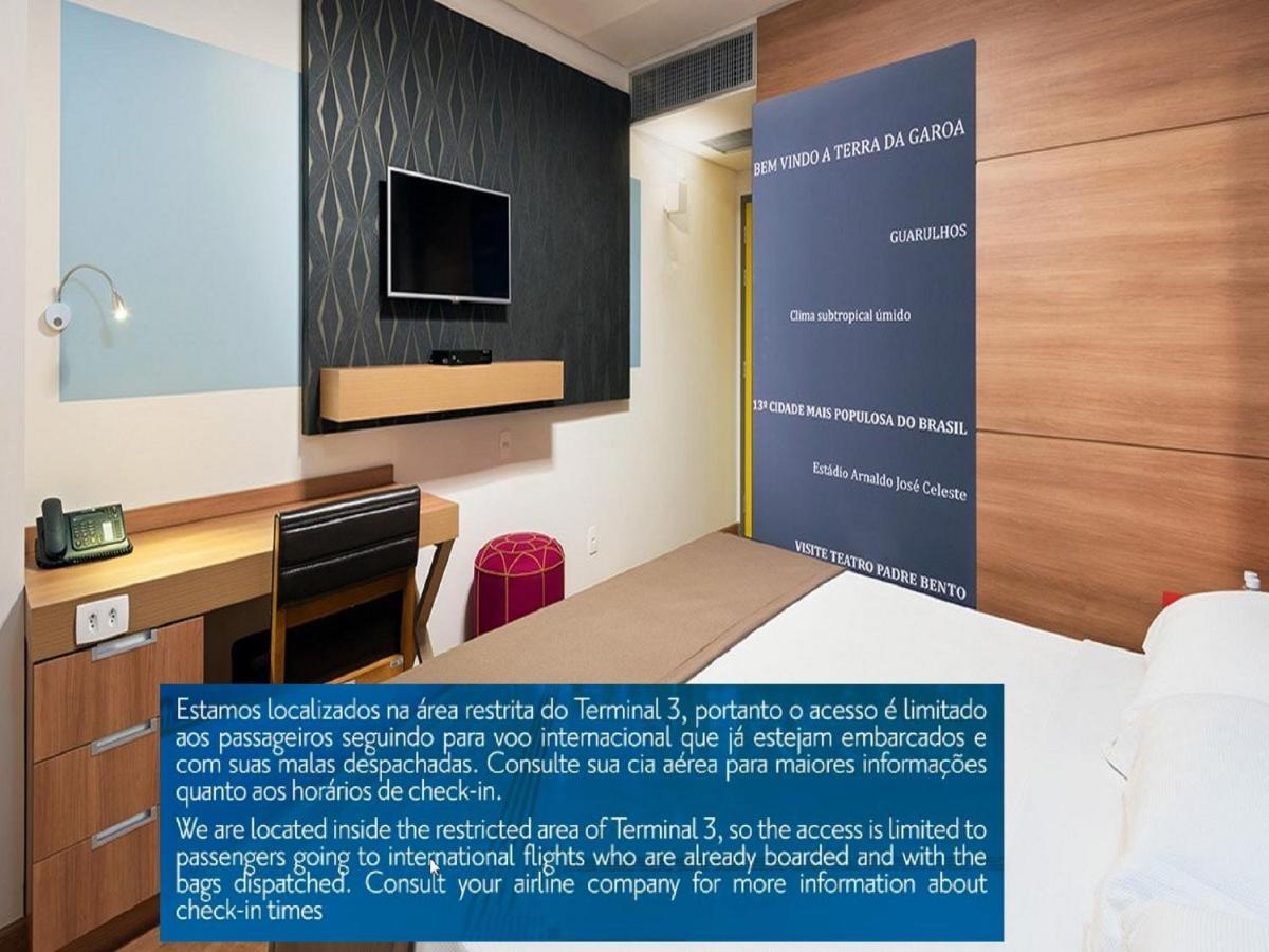 Tryp By Wyndham Sao Paulo Airport: Airside Transit Hotel at Terminal 3 Guarulhos Exterior photo