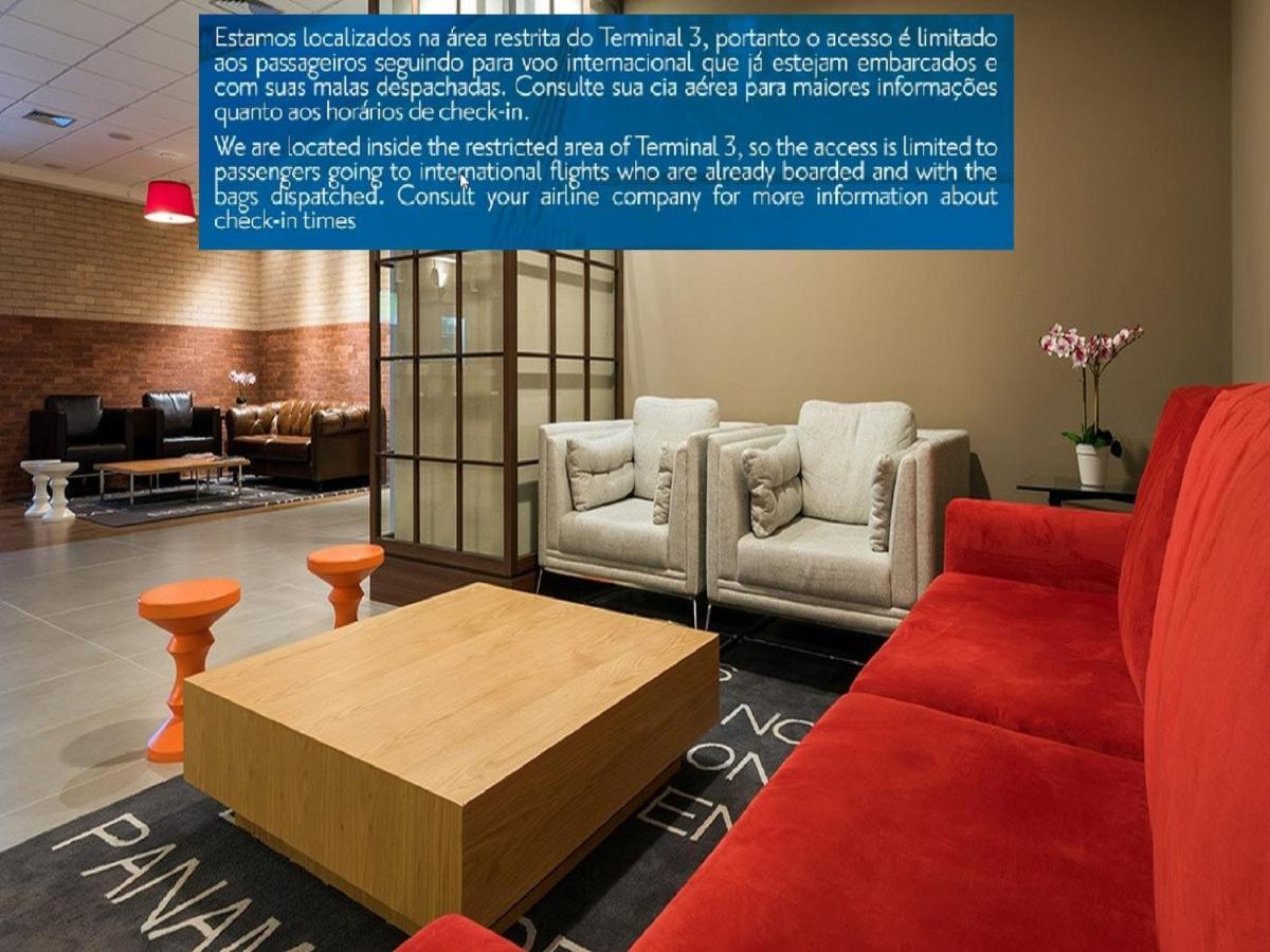 Tryp By Wyndham Sao Paulo Airport: Airside Transit Hotel at Terminal 3 Guarulhos Exterior photo