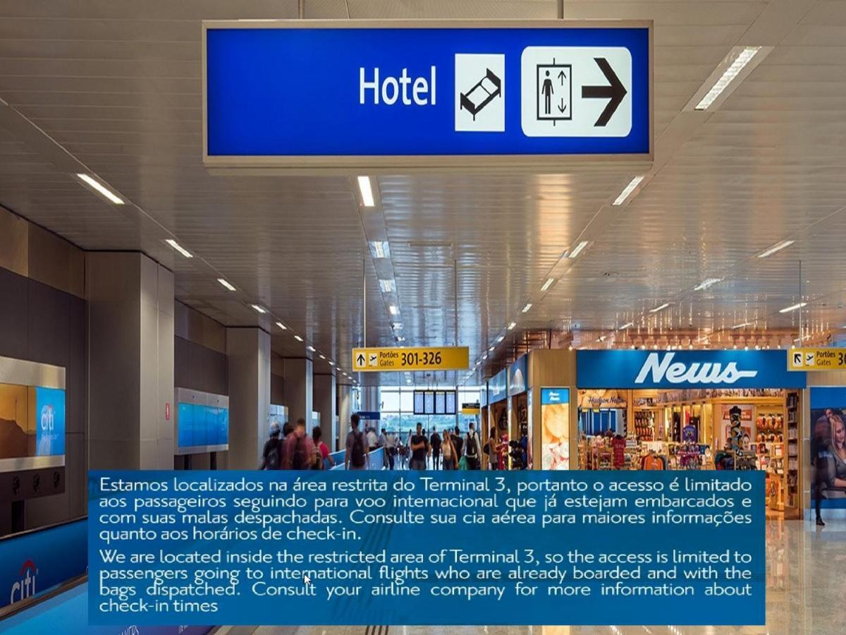 Tryp By Wyndham Sao Paulo Airport: Airside Transit Hotel at Terminal 3 Guarulhos Exterior photo
